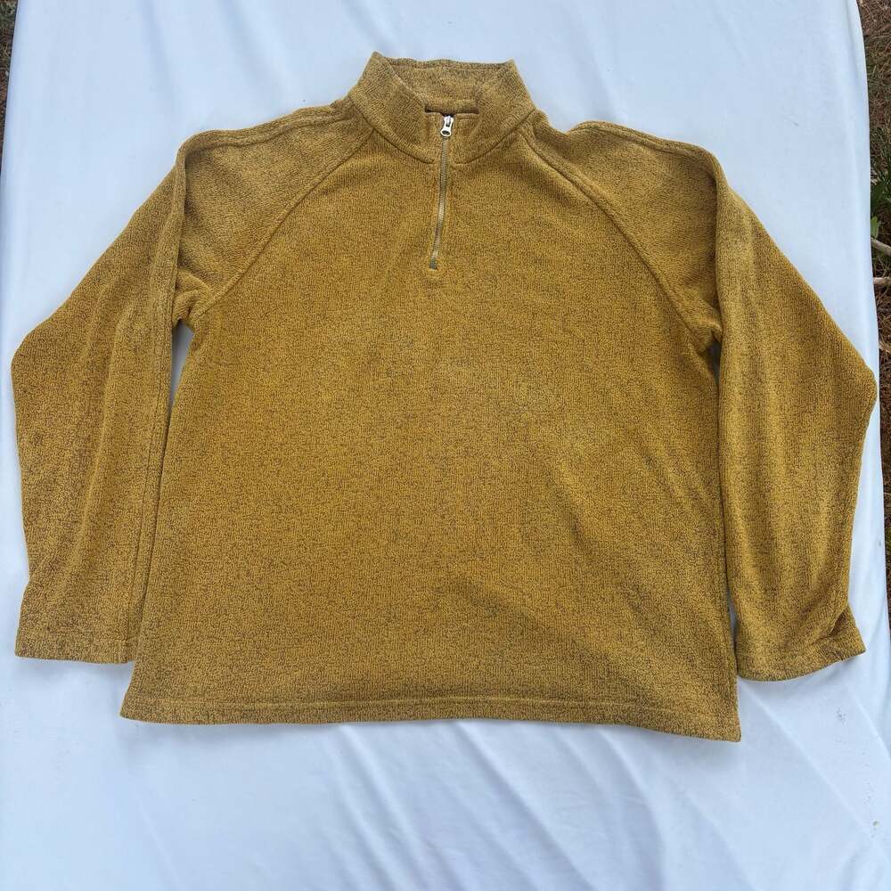 Sun Faded Early Winters Vintage Quarter Zip Fleece Pullover